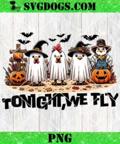 Tonight We Fly PNG, Ghost Halloween PNG, Pumpkin PNG