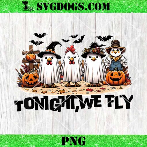 Tonight We Fly PNG, Ghost Halloween PNG, Pumpkin PNG