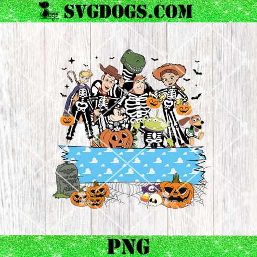 Toy Story Characters Halloween PNG, You Have Got A Friend In Me Toy Story Halloween PNG