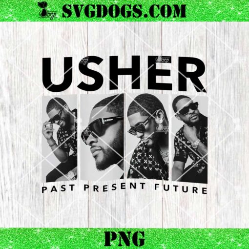 Usher Past Present Future PNG, Usher World Tour Crop PNG