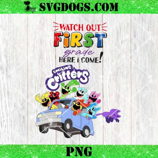 Watch Our First Grade Here I Come Similing Critters PNG, Smiling Critters PNG