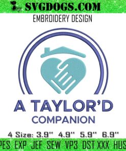 A Taylor’d Companion Embroidery, Taylor Swift Embroidery