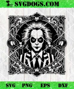 Beetlejuice Beetlejuice Mandala SVG, Beetlejuice Halloween SVG PNG EPS DXF