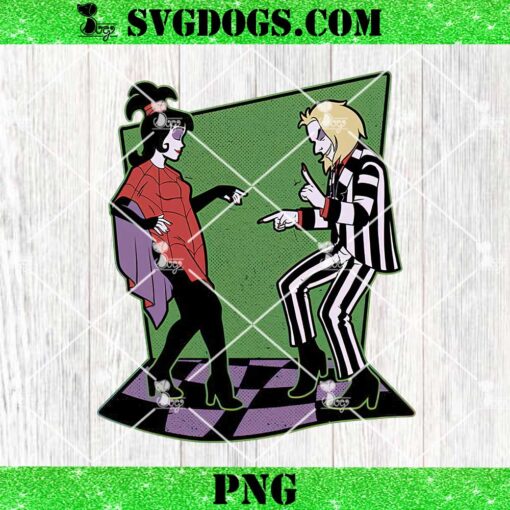 Beetlejuice Lydia Deetz PNG, Beetle And Girl Dance PNG