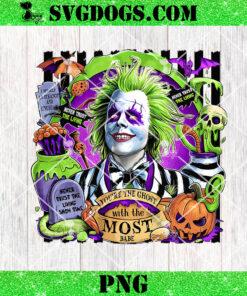 Beetlejuice You Are The Ghost With The Most Babe PNG, Beetlejuice Showtime PNG, Halloween Horror Character PNG