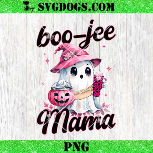 Boujee Boo Jee Spooky Ghost Pink Halloween Pumpkin Costumes PNG, Ghost PNG