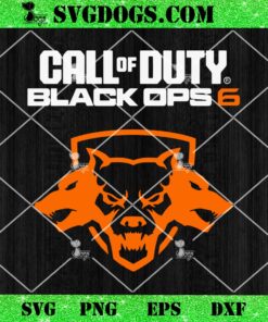 Call of Duty Black Ops 6 Orange SVG