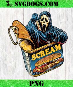 Canned Ghost PNG, Canned Food Scream PNG