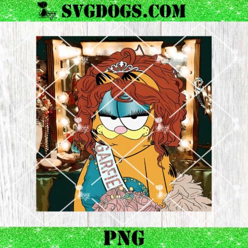 Chappell Roan Garfield PNG, Princess Garfield PNG