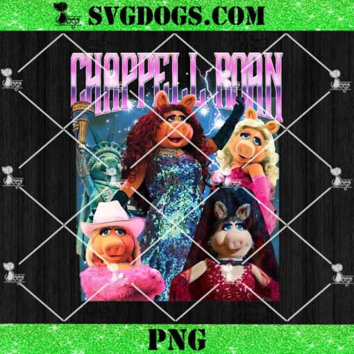 Chappell Roan Miss Piggy Bootleg PNG, Chappell Roan PNG