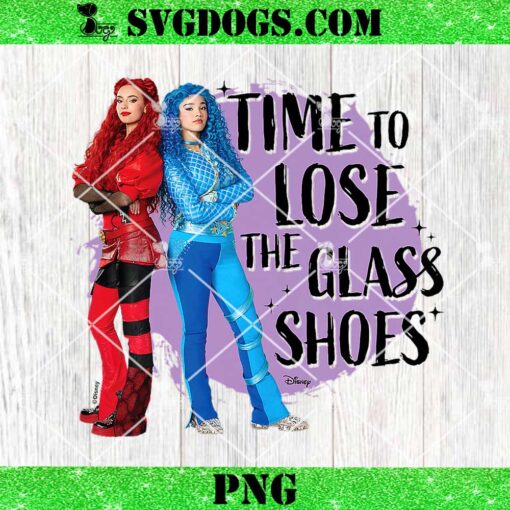 Chloe Charming and Red Lose The Glass Shoes PNG, Kids Descendants 4 PNG