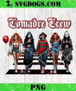 Comadre Crew PNG, Girls Movie Killer PNG, Halloween Horror Friend PNG