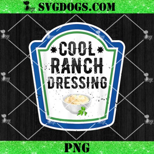 Cool Ranch Dressing PNG, Halloween Costume Ranch Dressing PNG, Group Condiment PNG