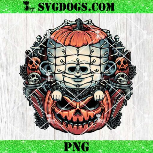 Cute Little Pinhead PNG, Hellraiser Pinhead Baby PNG, Halloween PNG