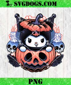 Cute Little Pumpkin PNG, Kuromi Baby PNG, Kawaii Kitty PNG