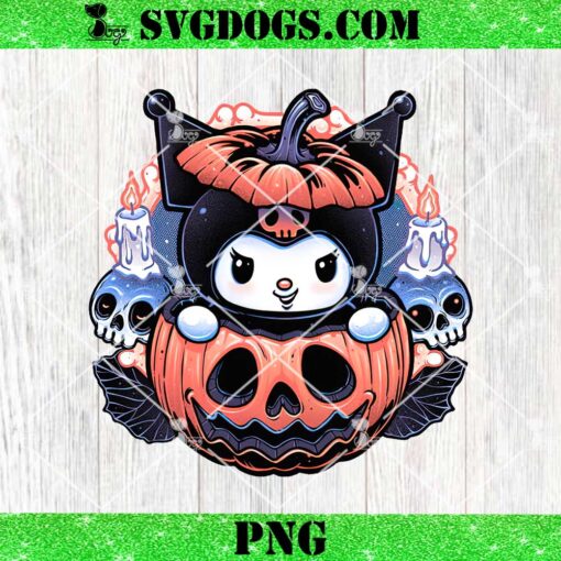 Cute Little Pumpkin PNG, Kuromi Baby PNG, Kawaii Kitty PNG