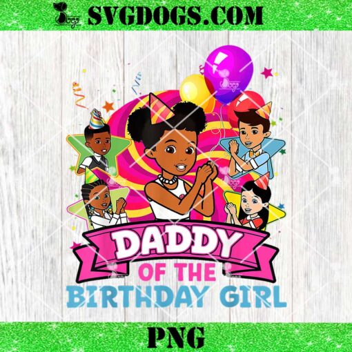 Daddy Gracie’s Corner Birthday PNG, Daddy Of The Birthday Girl PNG, Dolls Cute Party PNG