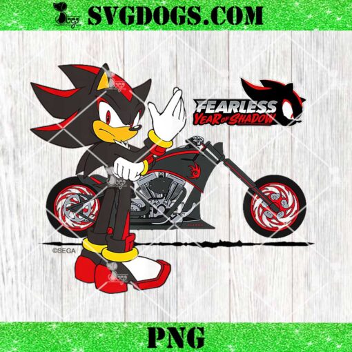 Fearless Year of Shadow Motorcycle PNG, Sonic PNG