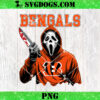 Ghostface Scream Los Angeles Chargers PNG, Sport NFL PNG, Ghostface Team Killer PNG