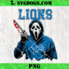 Ghostface Scream Denver Broncos PNG, Horror Characters NFL PNG, Ghostface Team Killer PNG