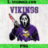 Ghostface Scream New York Giants PNG, Horror NFL PNG, Ghostface Team Killer PNG