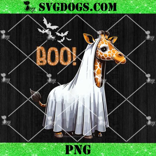 Giraffe Boo Halloween Costume PNG, Zoo Lover PNG