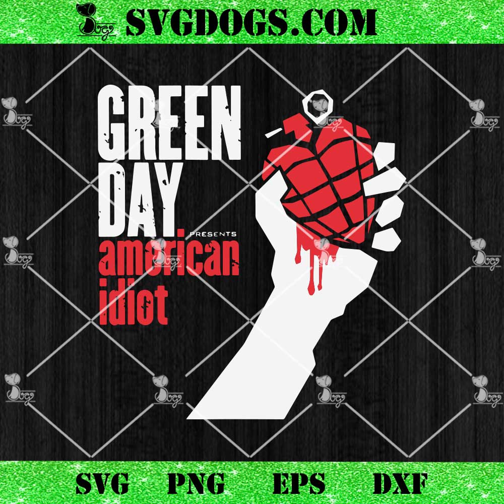 Green Day American Idiot SVG, American Idiot Fridge Magnet SVG PNG Green Day American Idiot SVG, American Idiot Fridge Magnet SVG PNG