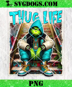 Grinch Christmas Thug Life PNG, Wonderful Time PNG