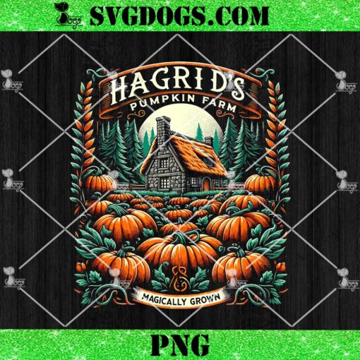 Hagrid’s Pumpkin Farm PNG, Patch Autumn PNG, Halloween PNG