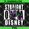 Villains Wicked Straight Outta Disney PNG, Halloween Villain Gang PNG, Bad Witches Club PNG