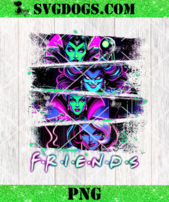 Halloween Friends Neon PNG, Halloween Villains Wicked PNG