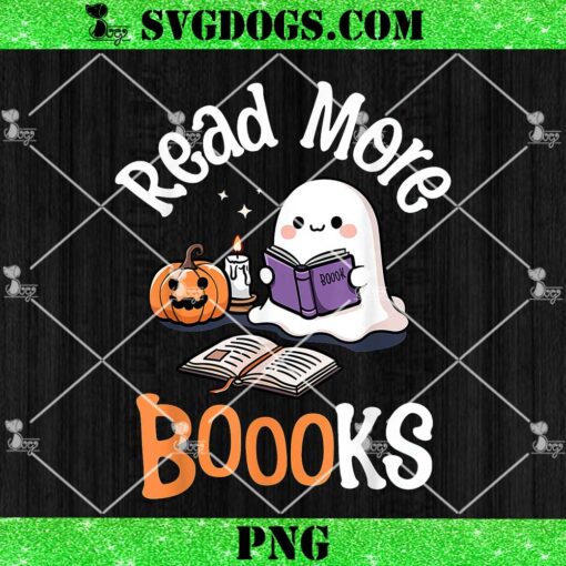 Halloween Ghost Reading Read More Books Librarian Teacher PNG, Ghost School PNG