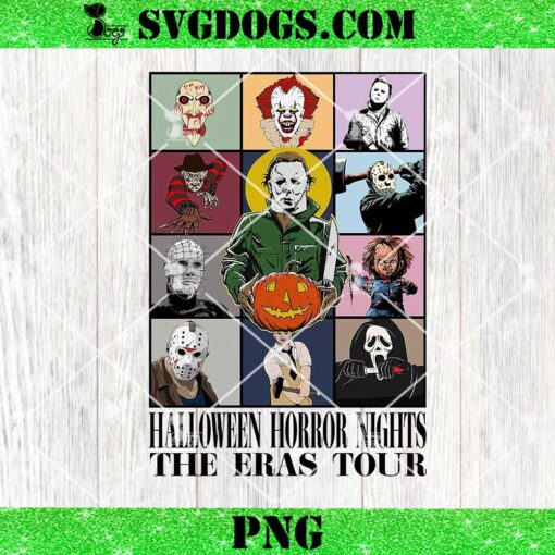 Halloween Horror Nights The Eras Tour PNG, Horror Movie PNG