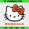 Hello Kitty Chicago Bears SVG, Kitty Bears NFL SVG, Kitty Football SVG PNG DXF EPS