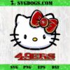 Hello Kitty Tampa Bay Buccaneers SVG, Kitty Buccaneers NFL SVG, Kitty Football SVG PNG DXF EPS