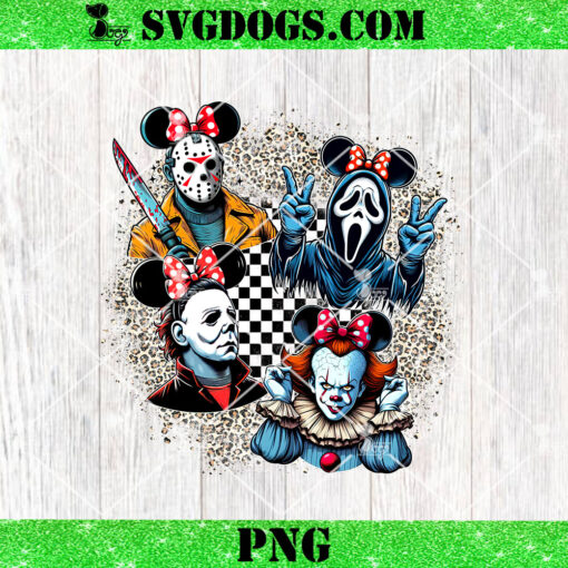 Horror Disney PNG, Horror Minnie Mouse PNG, Disney Halloween PNG