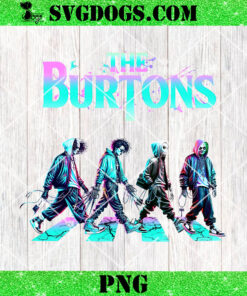 Horror The Burtons Neon PNG, Halloween PNG