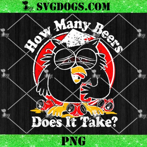 How Many Beers Does It Take PNG, Funny Owl PNG