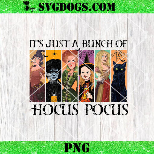 It’s Just  A Bunch Of Hocus Pocus PNG, Halloween Bad Witches Vibes PNG