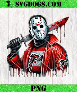 Jason Voorhees Atlanta Falcons PNG, Horror Falcons PNG, Halloween NFL PNG