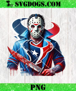 Jason Voorhees Houston Texans PNG, Horror Texans PNG, Halloween NFL PNG