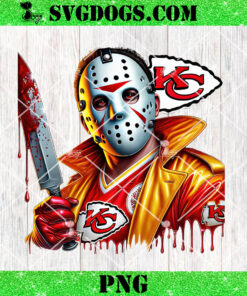 Jason Voorhees KC Chiefs Football PNG, Horror Kansas City Chiefs PNG, Halloween NFL PNG