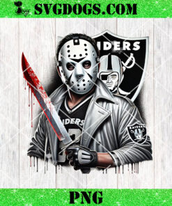 Jason Voorhees Las Vegas Raiders PNG, Horror Raiders PNG, Halloween NFL PNG