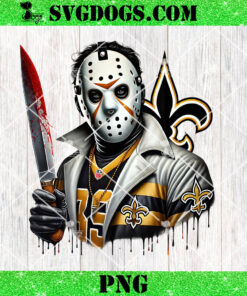 Jason Voorhees New Orleans Saints PNG, Horror New Orleans Saints PNG, Halloween NFL PNG