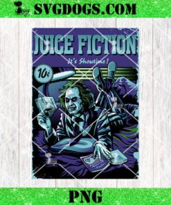 Juice Fiction It’s Showtime PNG, Beetlejuice PNG, Horror Character PNG