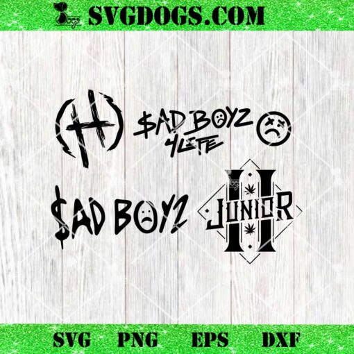 Junior H Sad Boyz Bundle SVG, Sad Boyz SVG PNG DXF EPS