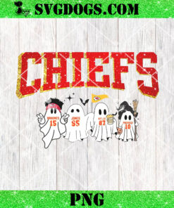 Kansas City Chiefs Boo Sheet Ghost PNG, NFL Football Halloween PNG