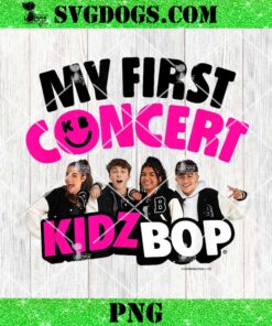 Kidz Bop PNG, My First Concert Design PNG