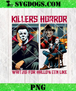 Killers Horror Waiting For Halloween PNG, Horror Character PNG