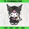 Kuromi Dynasty SVG, My Melody SVG, Kuromi Skull Halloween SVG